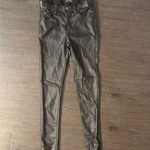 Fashion Nova Faux Leather Black Pants